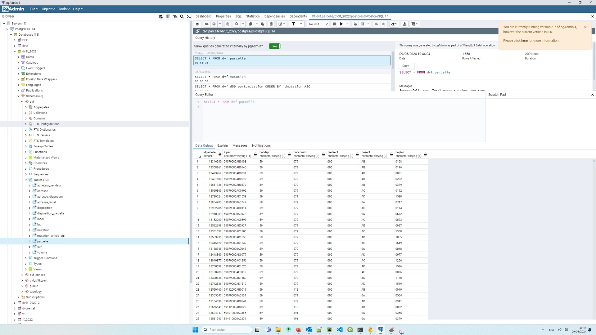 Visuel Postgres